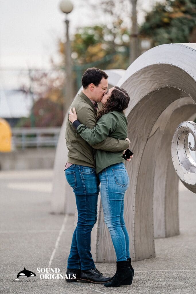 Ballard Locks Engagement // David + Jordana -