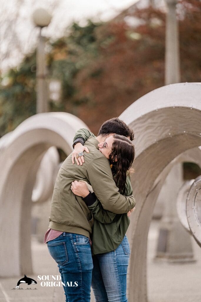 Ballard Locks Engagement // David + Jordana -