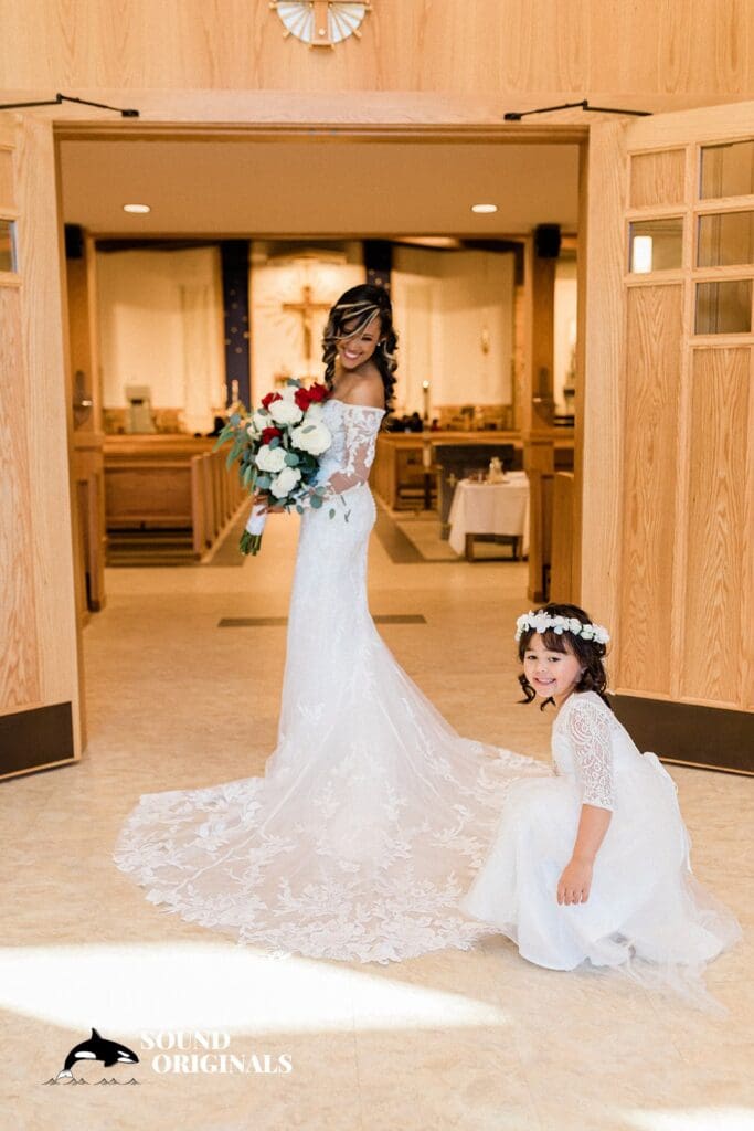 St. Mary Magdalen Parish Wedding // Christina + Tim -