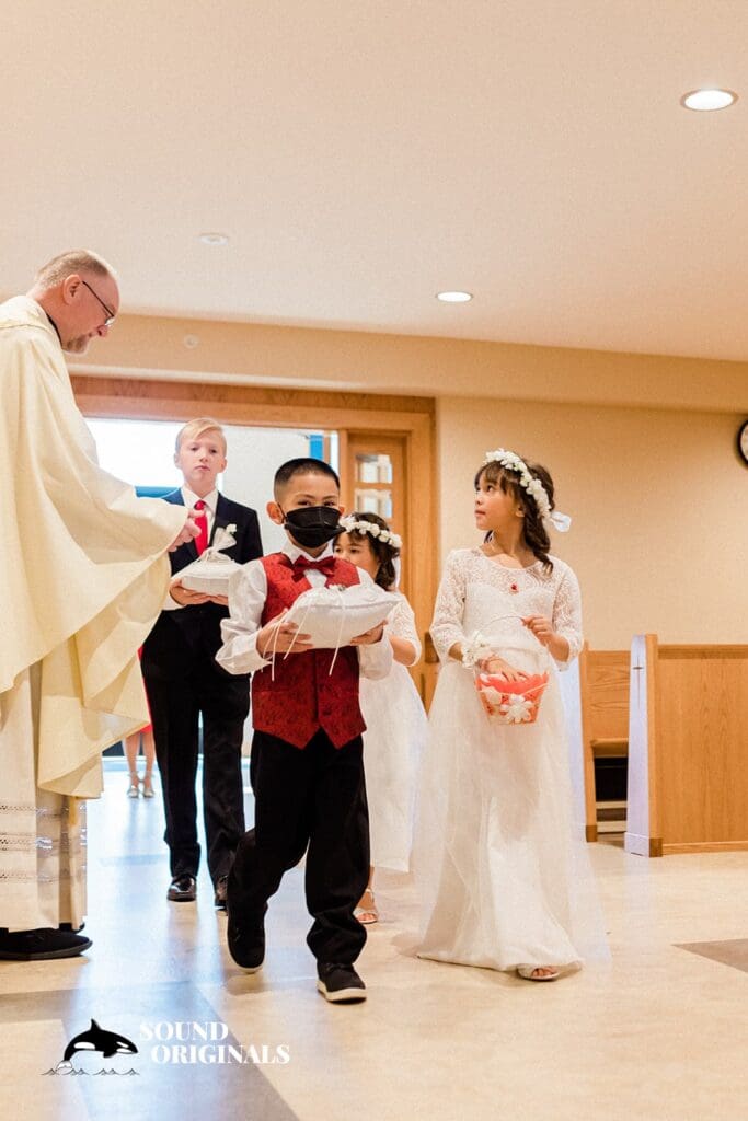 St. Mary Magdalen Parish Wedding // Christina + Tim -