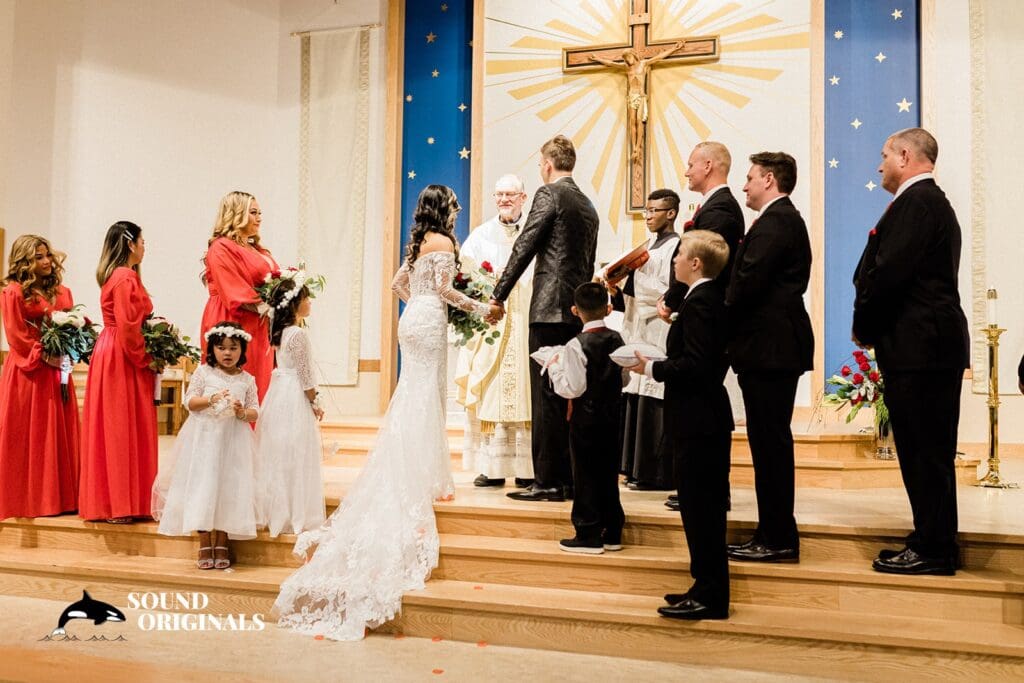 St. Mary Magdalen Parish Wedding // Christina + Tim -