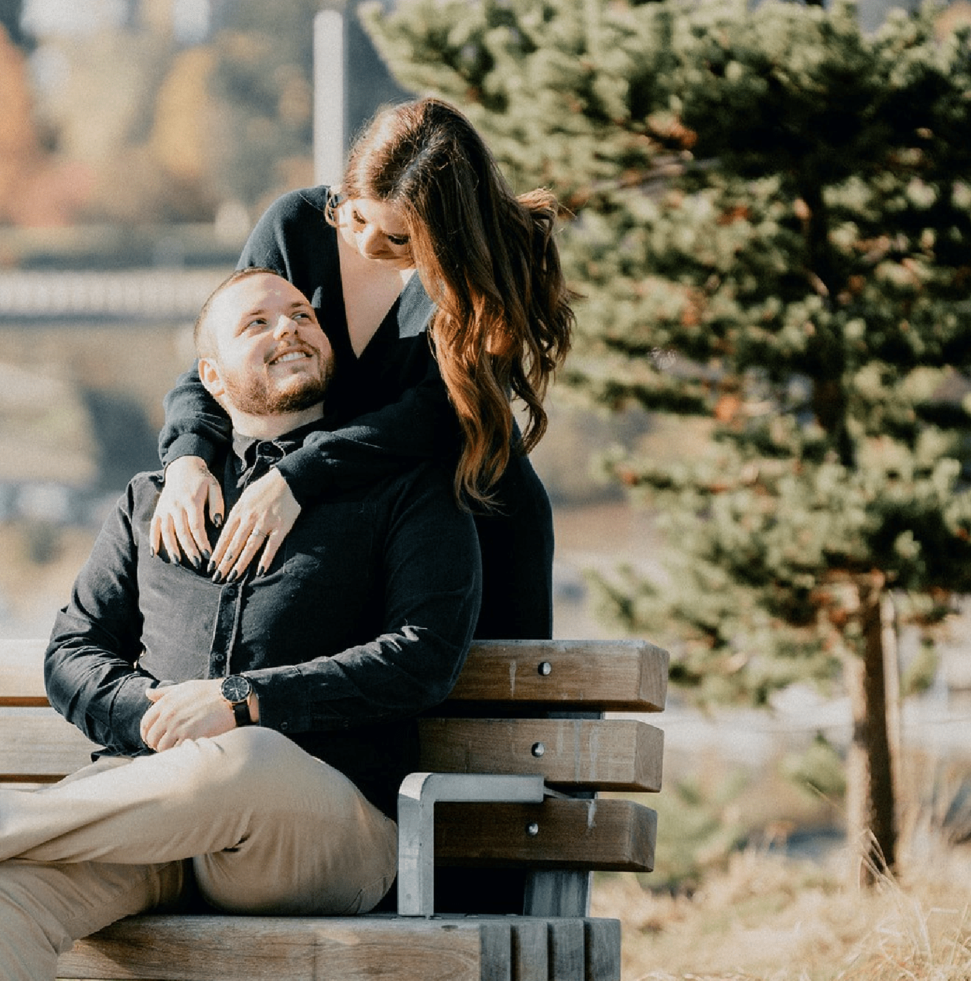Dune Park Engagement // Emily & Nathan -
