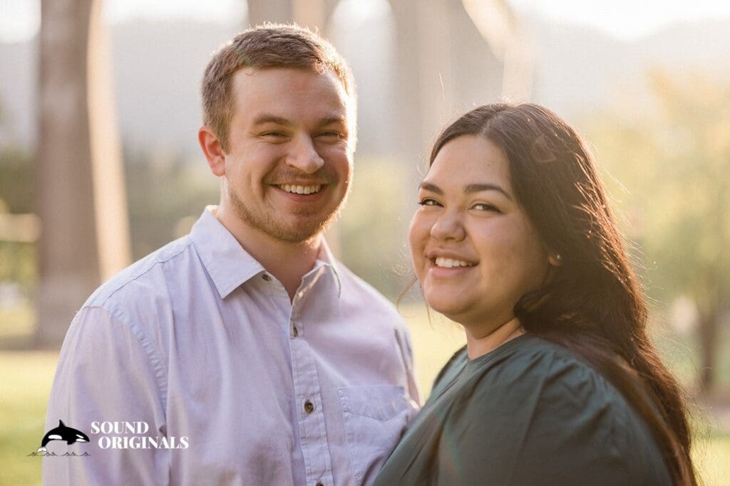 St. John's Cathedral Park Engagement // Eva + Aaron -