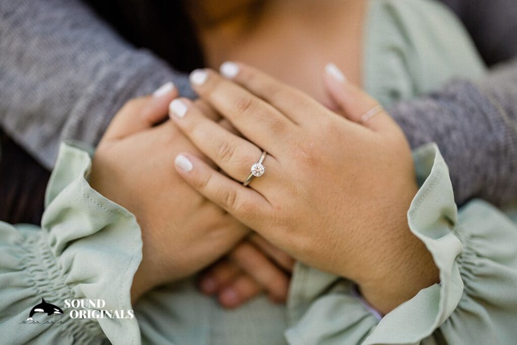 St. John's Cathedral Park Engagement // Eva + Aaron -
