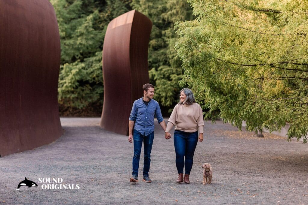 Olympic Sculpture Park Engagement // Eliza & Zach -