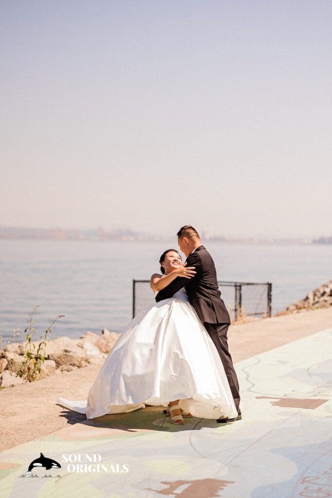 Silver Cloud Point Ruston Wedding // Selina + Chris -