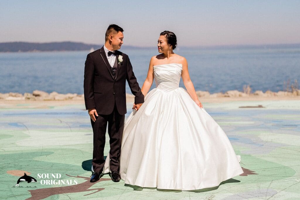 Silver Cloud Point Ruston Wedding // Selina + Chris -