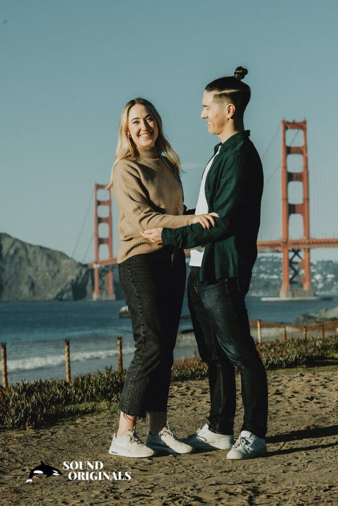 Baker Beach Engagement // Jill + Bobby -
