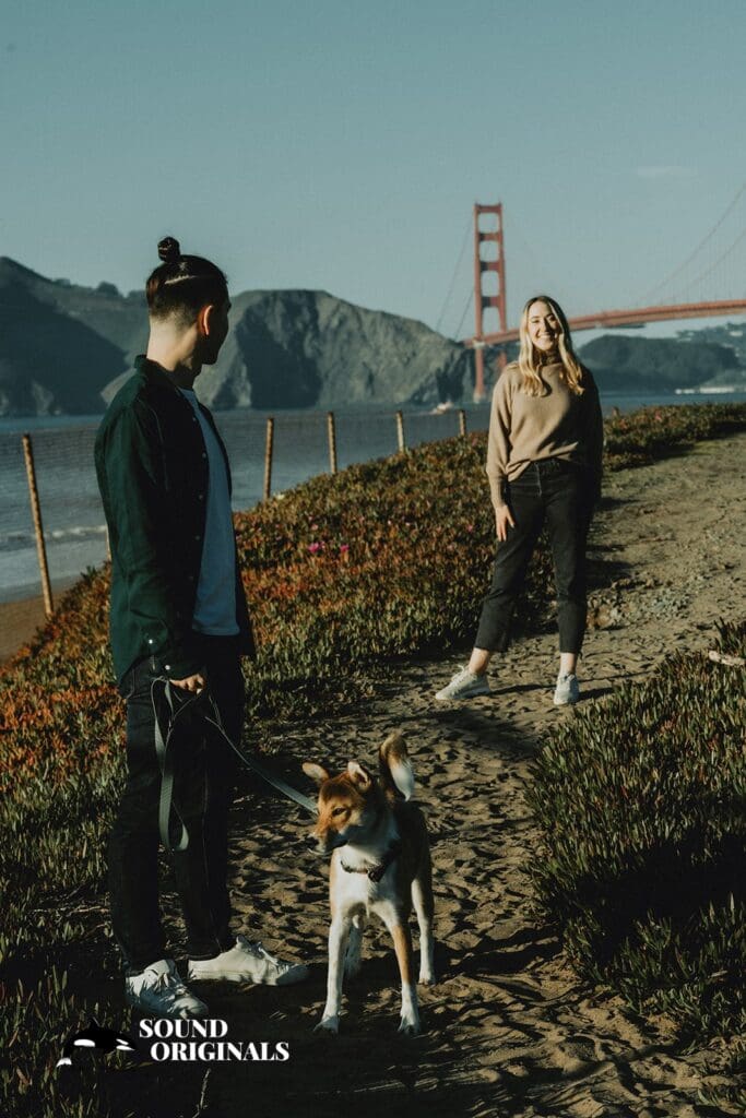 Baker Beach Engagement // Jill + Bobby -