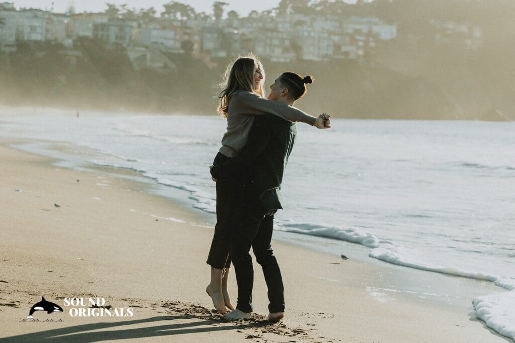 Baker Beach Engagement // Jill + Bobby -