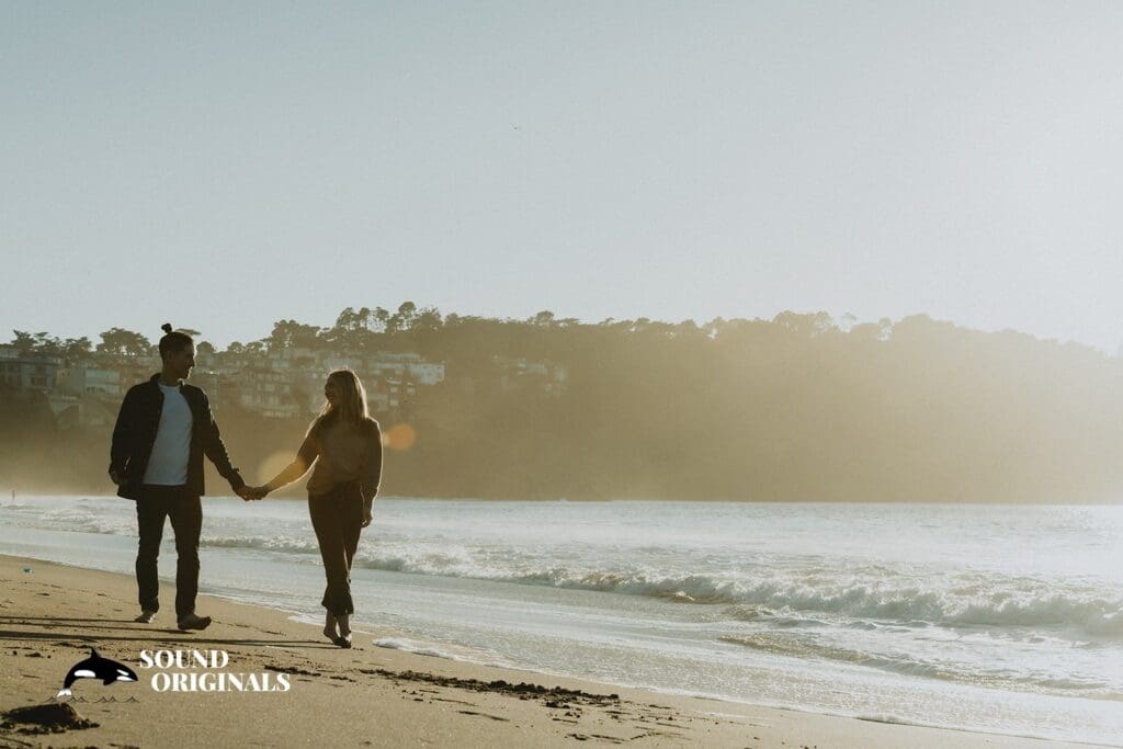 Baker Beach Engagement // Jill + Bobby -