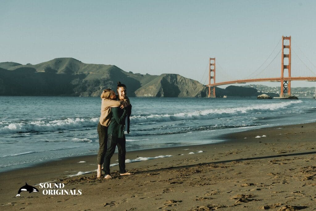 Baker Beach engagement photography by San Francisco Wedding Photography & Videography, one of the 24 Best Places for Engagement Photos in San Francisco