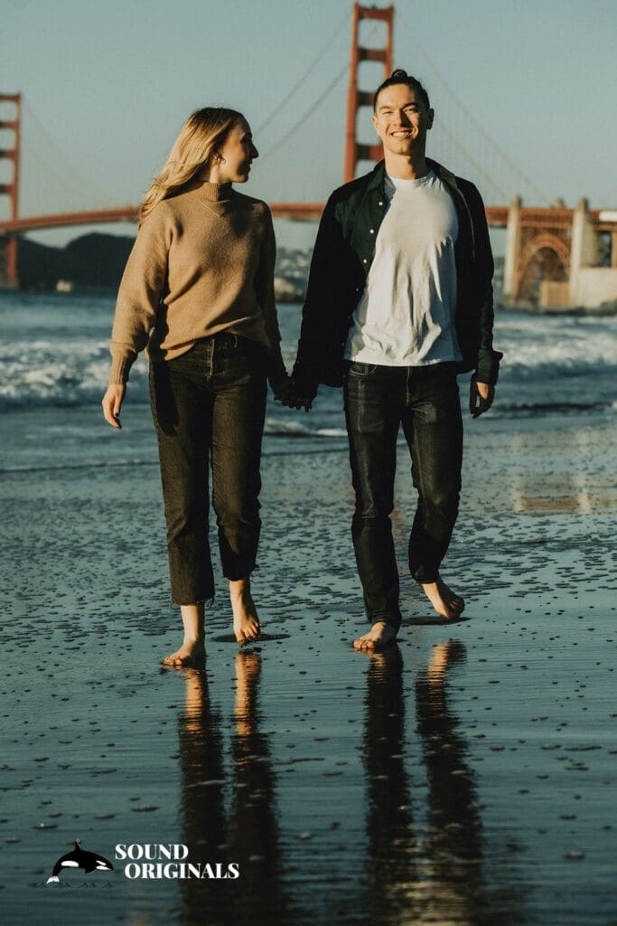 Baker Beach Engagement // Jill + Bobby -