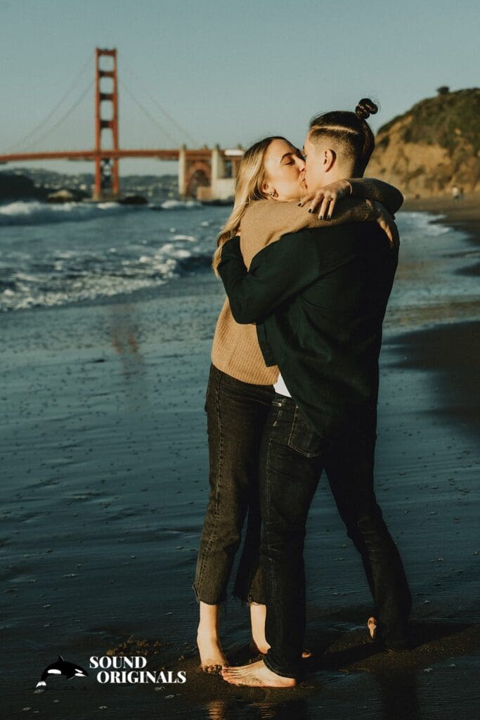 Baker Beach Engagement // Jill + Bobby -