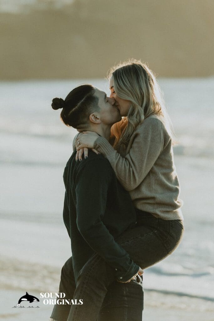 Baker Beach engagement photography by San Francisco Wedding Photography & Videography, one of the 24 Best Places for Engagement Photos in San Francisco