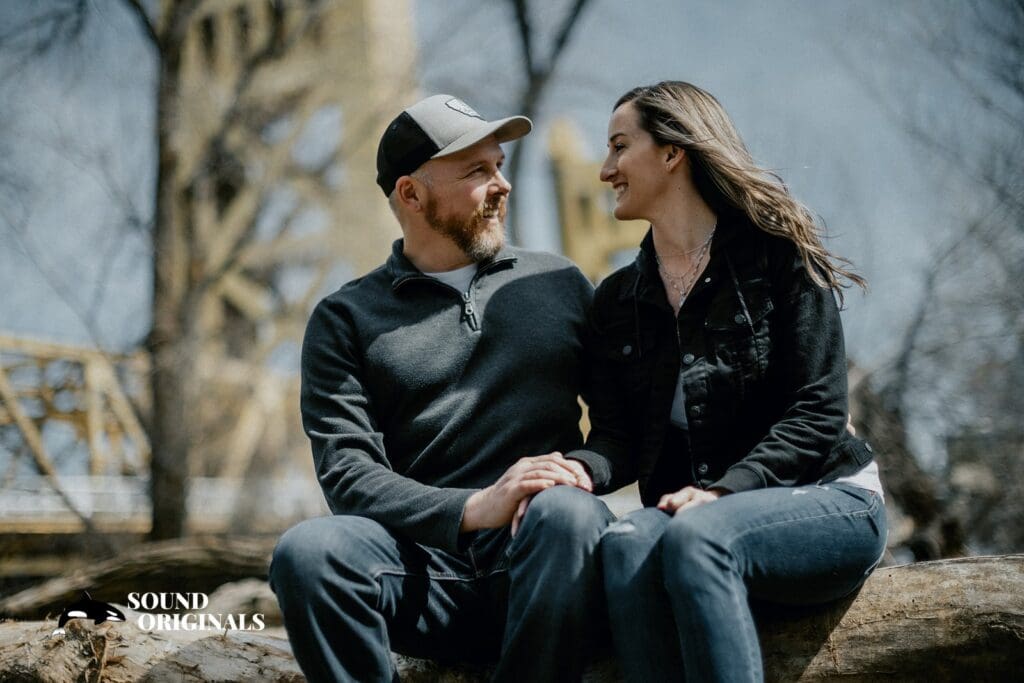 <strong>Tower Bridge Sacramento, CA Engagement // Katie + Brandon</strong> -
