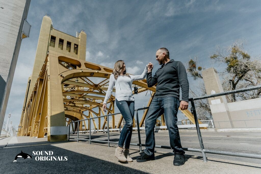 Tower Bridge engagement photography by San Francisco Wedding Photography & Videography, one of the 24 Best Places for Engagement Photos in San Francisco