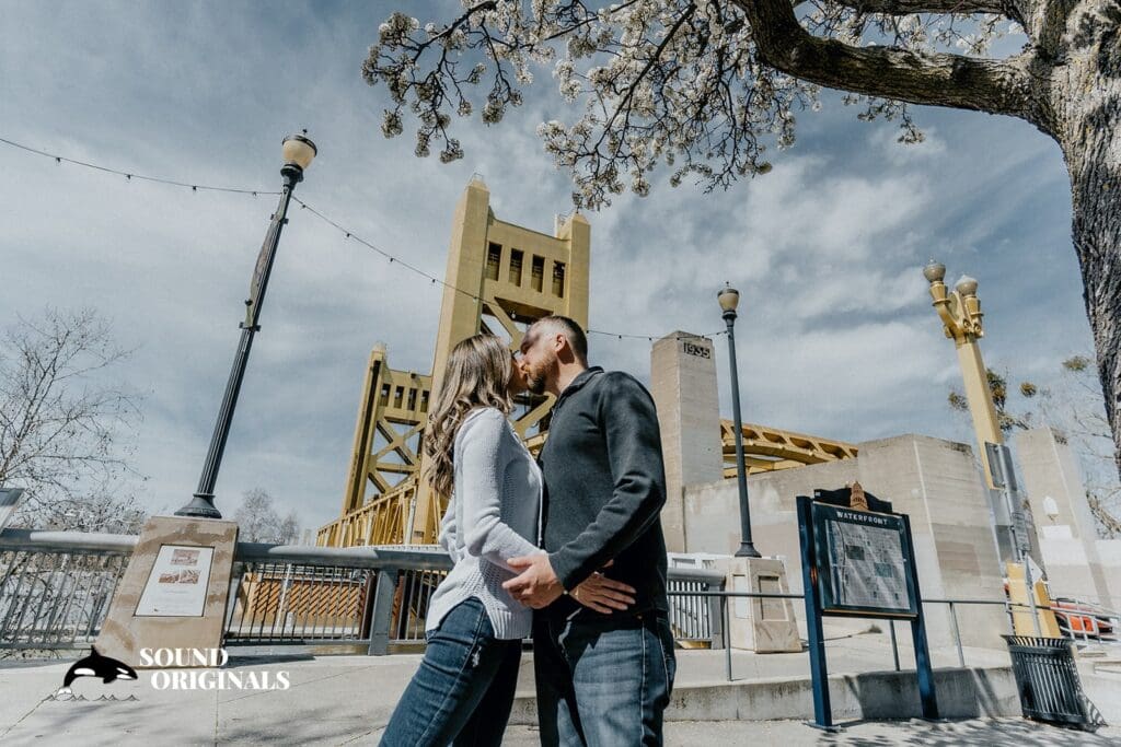 Tower Bridge engagement photography by San Francisco Wedding Photography & Videography, one of the 24 Best Places for Engagement Photos in San Francisco