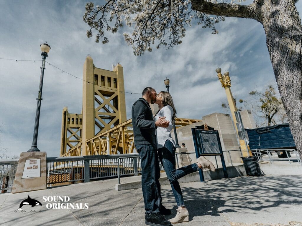 Tower Bridge engagement photography by San Francisco Wedding Photography & Videography, one of the 24 Best Places for Engagement Photos in San Francisco