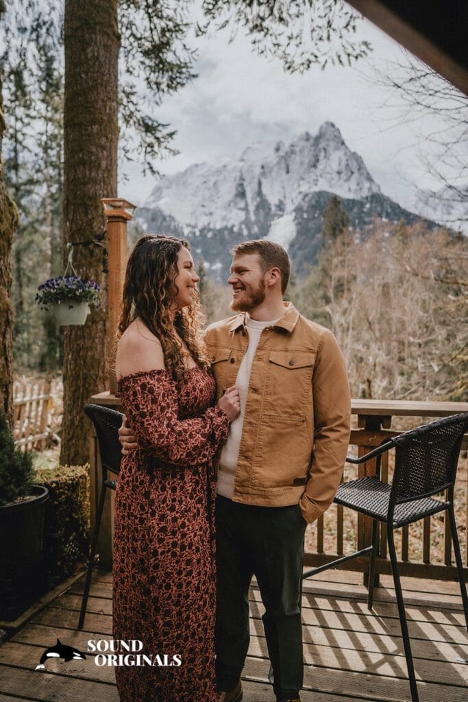Espresso Chalet Index Engagement // Danielle & Nixon -