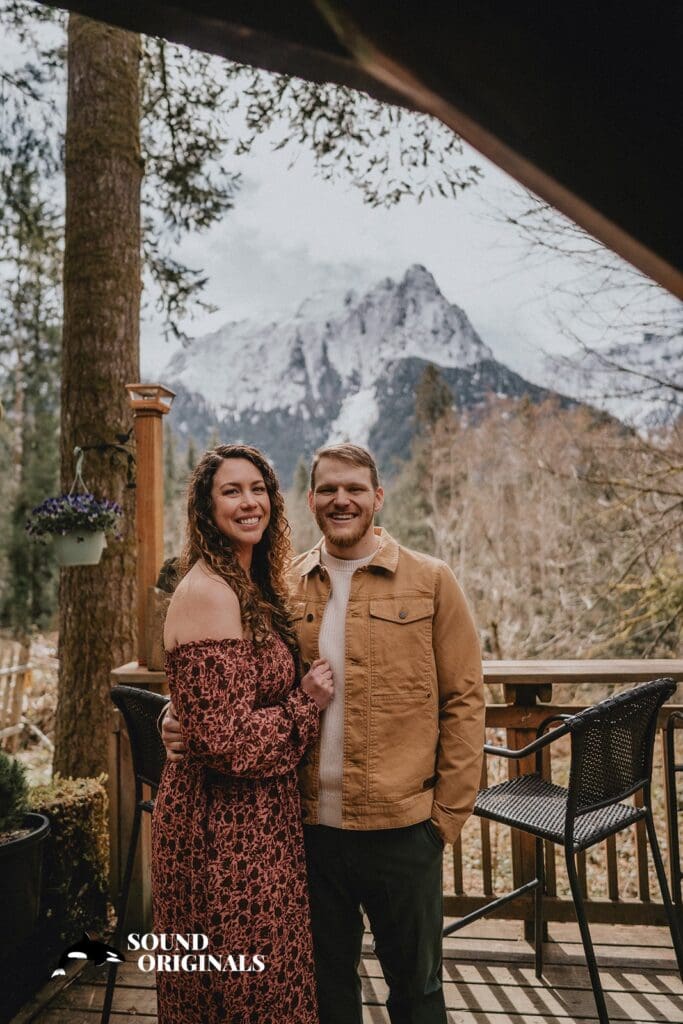 Espresso Chalet Index Engagement // Danielle & Nixon -