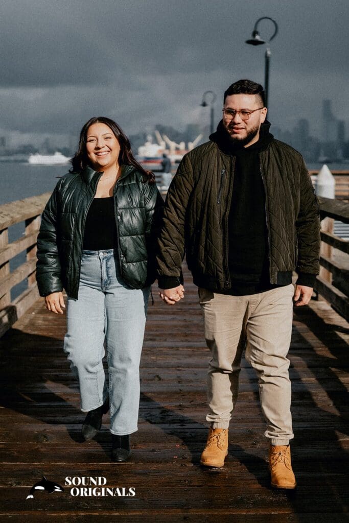 Alki Beach Engagement // Jeniffer + Erick -