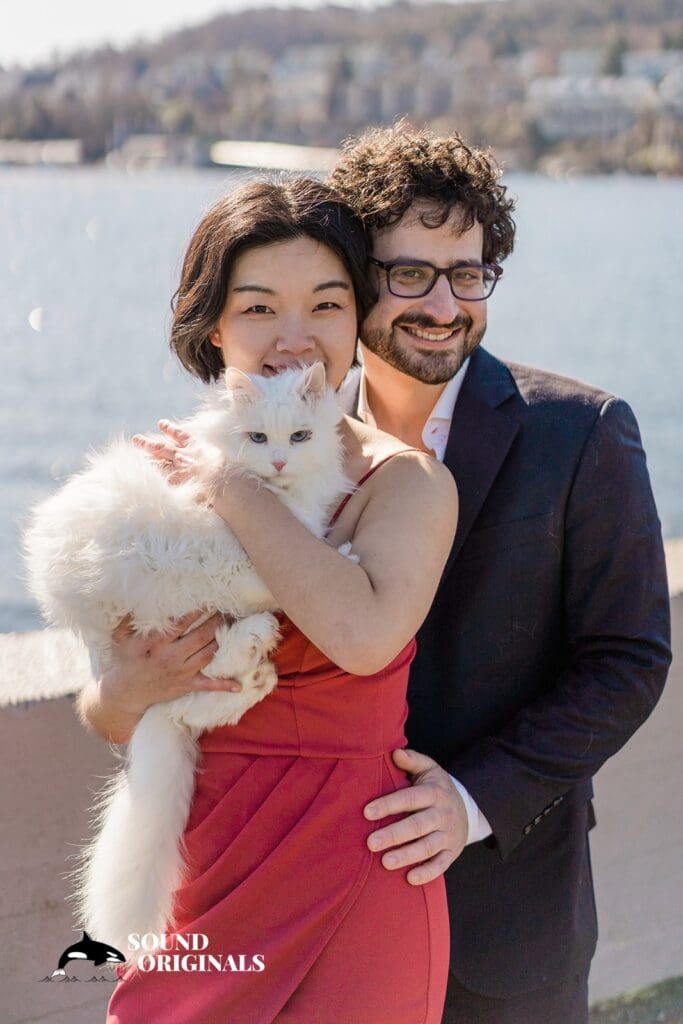 Noah + Cathy Gas Works Park Engagement // Noah & Cathy -