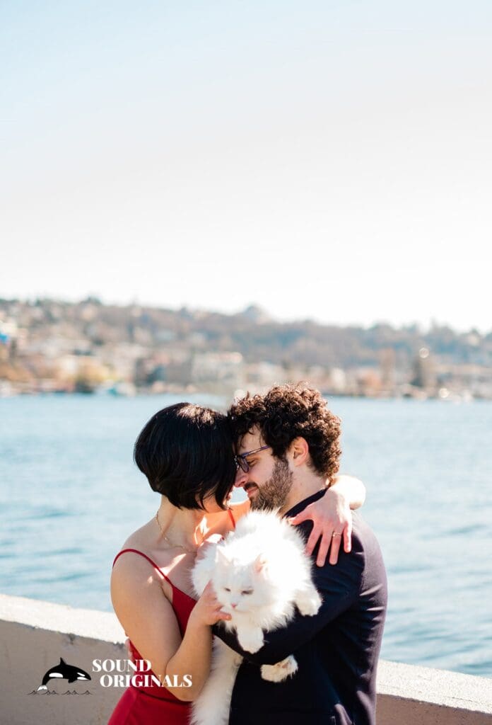 Noah + Cathy Gas Works Park Engagement // Noah & Cathy -