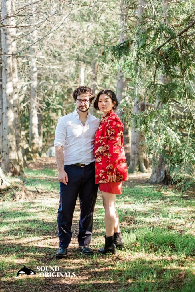 Noah + Cathy Gas Works Park Engagement // Noah & Cathy -