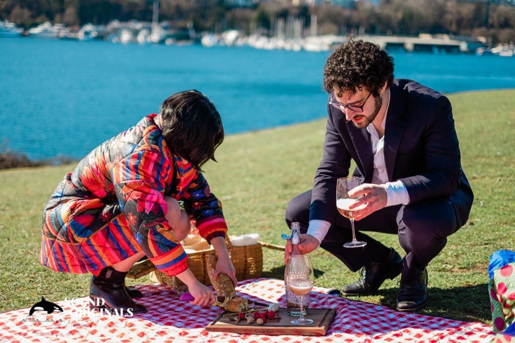 Noah + Cathy Gas Works Park Engagement // Noah & Cathy -