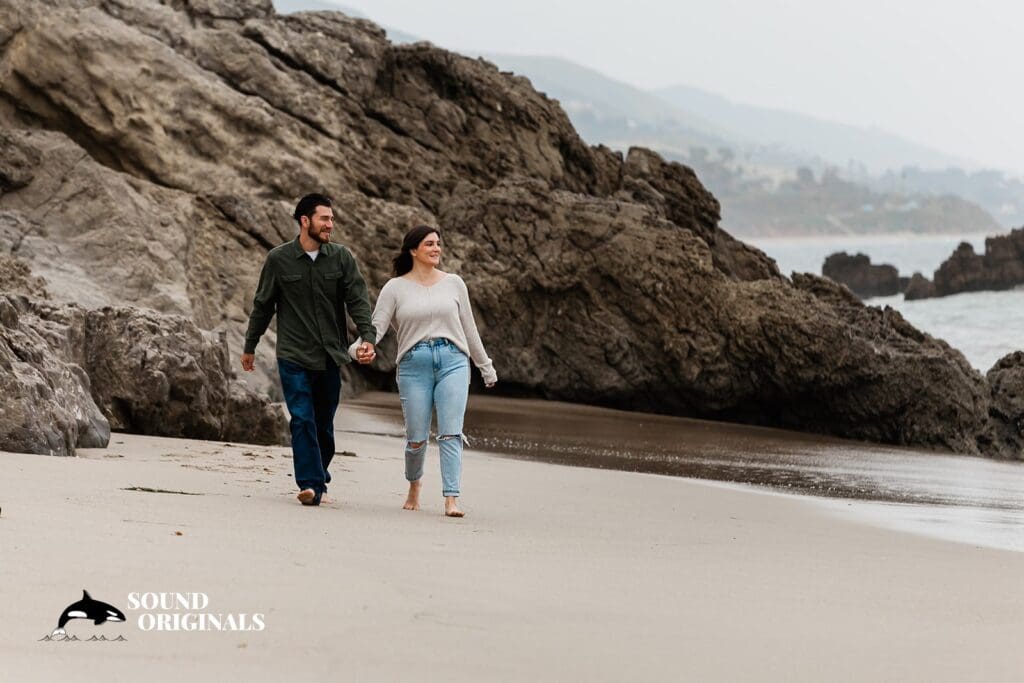 Leo Carrillo State Beach Malibu Engagement // Miranda + Cody -