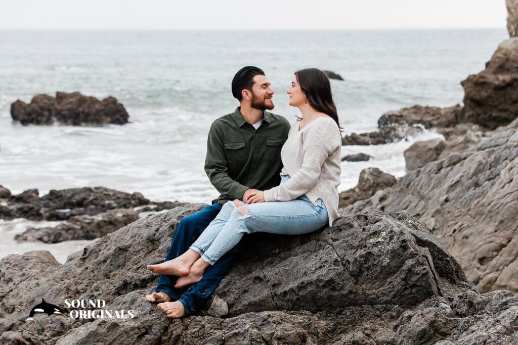 Leo Carrillo State Beach Malibu Engagement // Miranda + Cody -