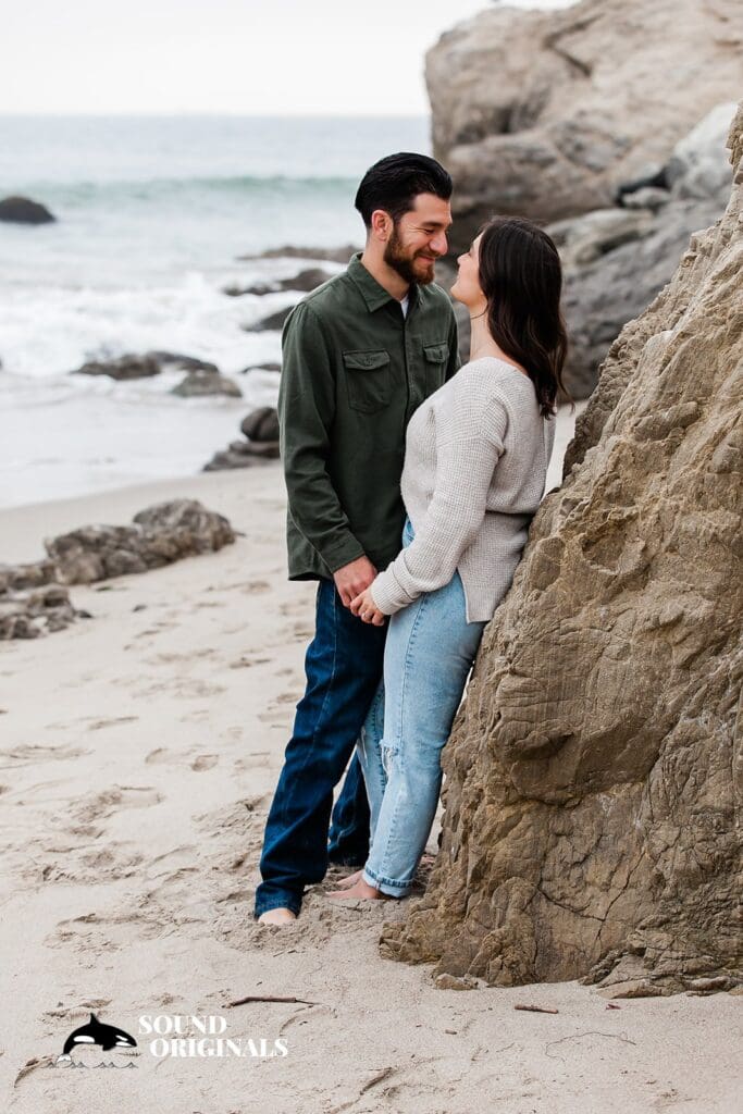 Leo Carrillo State Beach Malibu Engagement // Miranda + Cody -