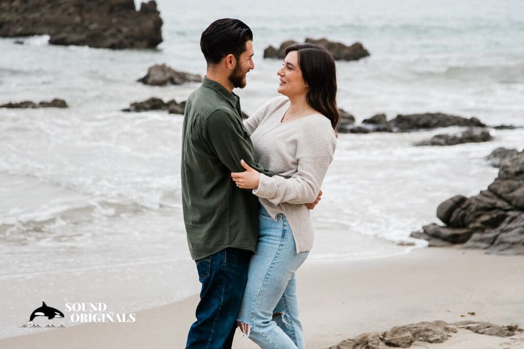 Leo Carrillo State Beach Malibu Engagement // Miranda + Cody -
