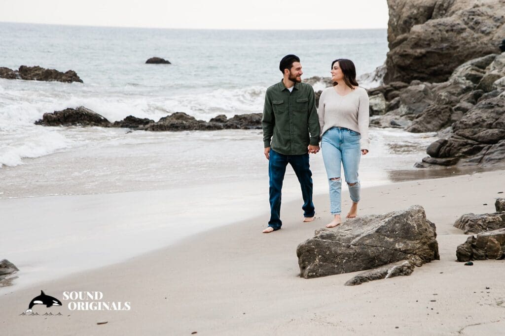 Leo Carrillo State Beach Malibu Engagement // Miranda + Cody -