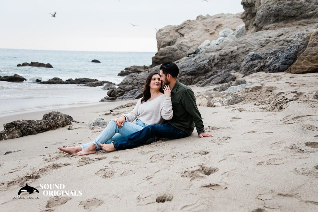 Leo Carrillo State Beach Malibu Engagement // Miranda + Cody -