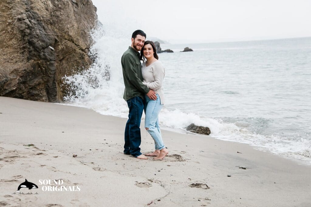 Leo Carrillo State Beach Malibu Engagement // Miranda + Cody -