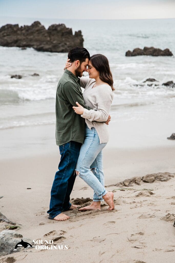 Leo Carrillo State Beach Malibu Engagement // Miranda + Cody -