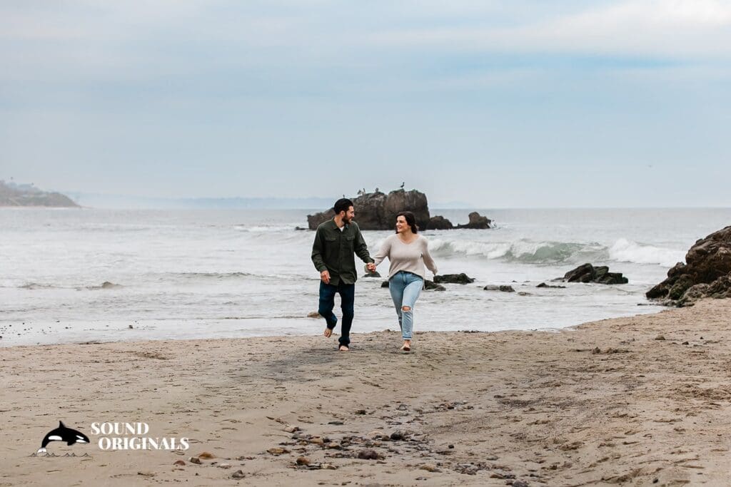 Leo Carrillo State Beach Malibu Engagement // Miranda + Cody -