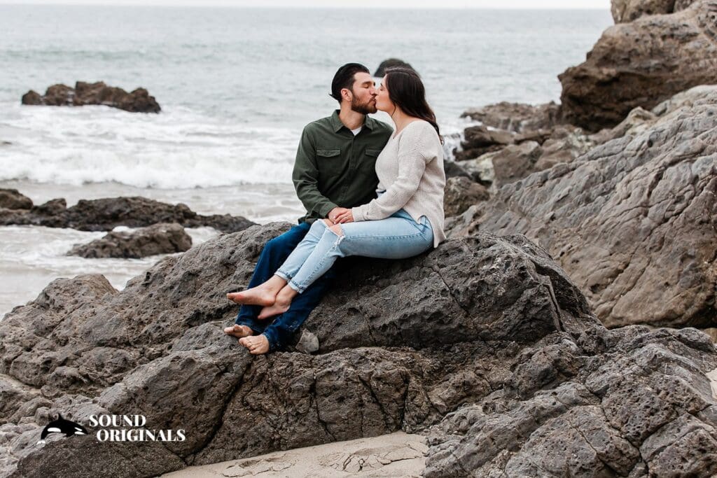 Leo Carrillo State Beach Malibu Engagement // Miranda + Cody -