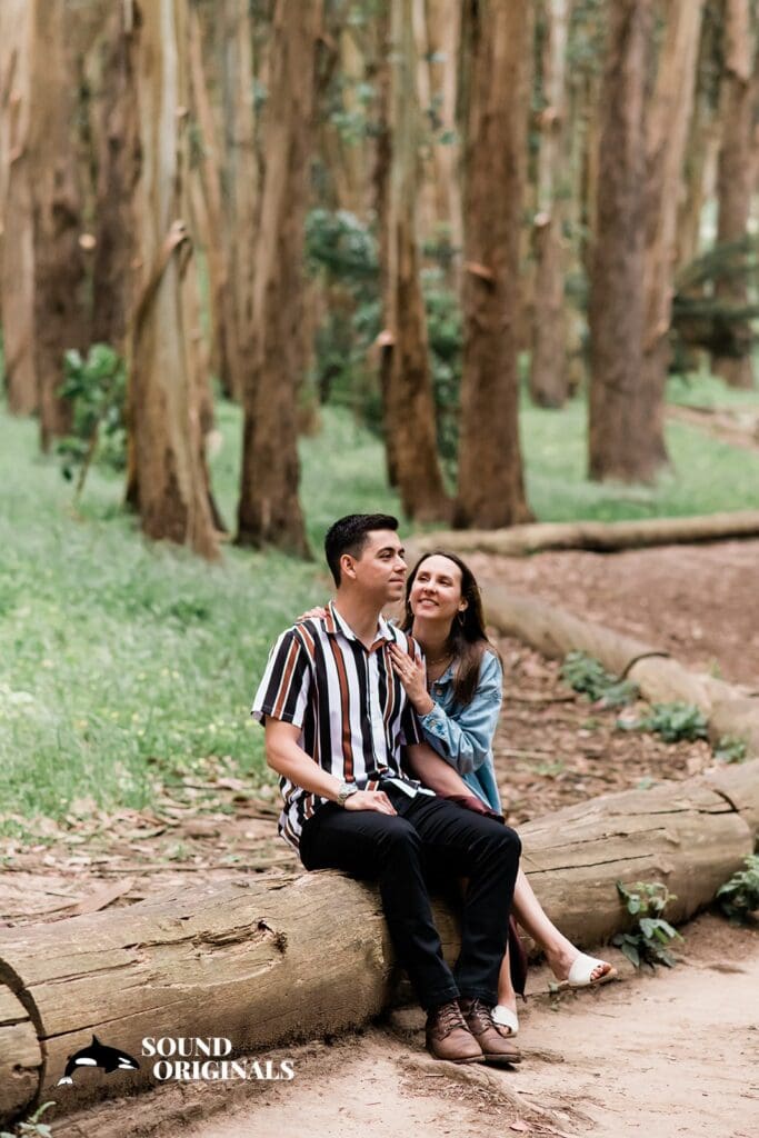 Lover’s Lane engagement photography by San Francisco Wedding Photography & Videography, one of the 24 Best Places for Engagement Photos in San Francisco