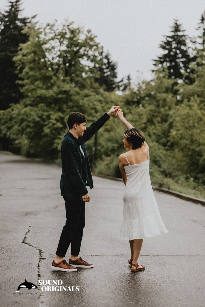 Mt. Tabor Engagement // Jamie + Thomas -