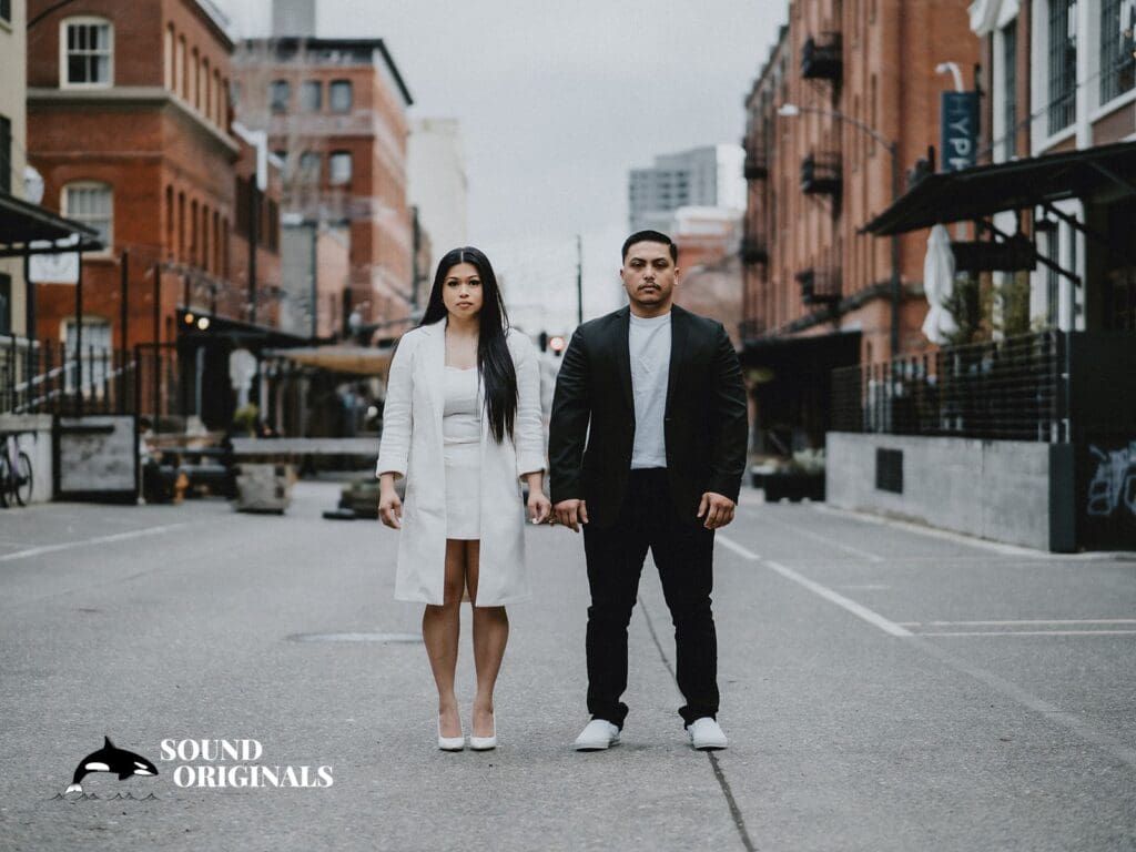 Keana + Barnaby Pearl District Engagement // Keana + Barnaby -