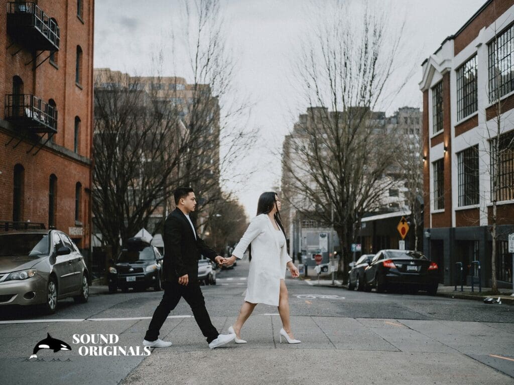 Keana + Barnaby Pearl District Engagement // Keana + Barnaby -