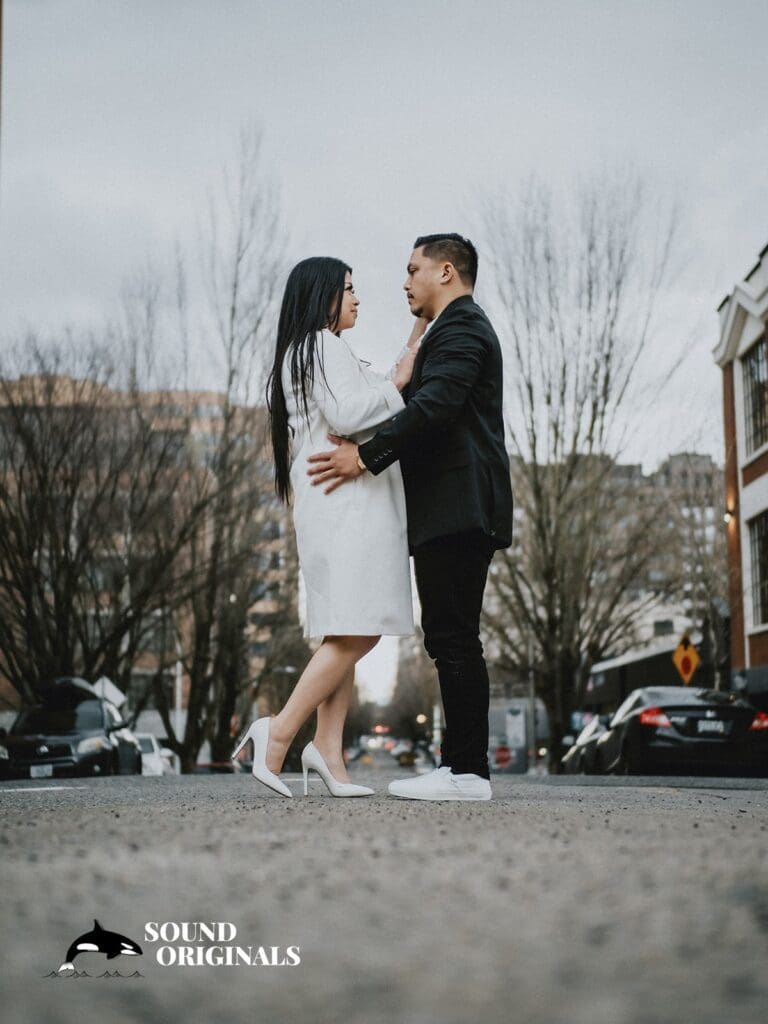Keana + Barnaby Pearl District Engagement // Keana + Barnaby -