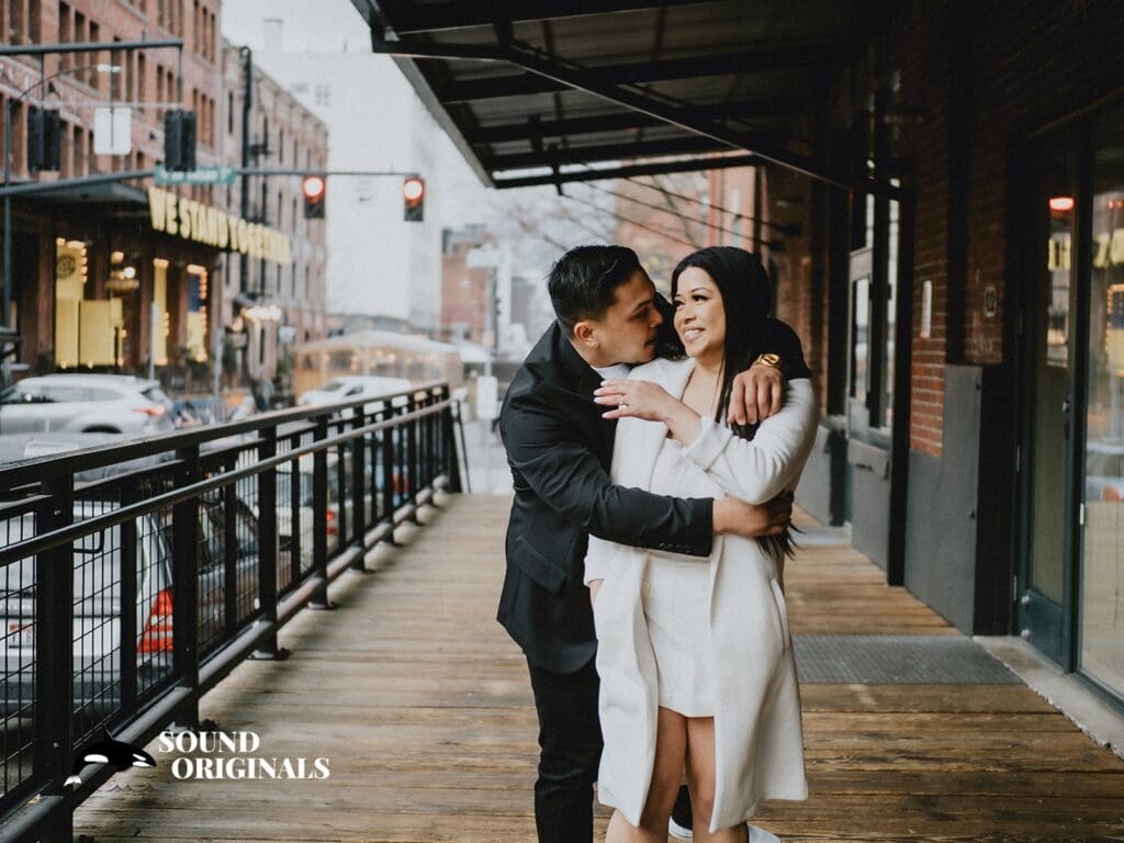 Keana + Barnaby Pearl District Engagement // Keana + Barnaby -