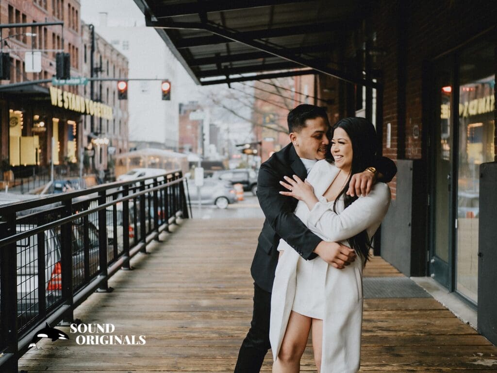 Keana + Barnaby Pearl District Engagement // Keana + Barnaby -