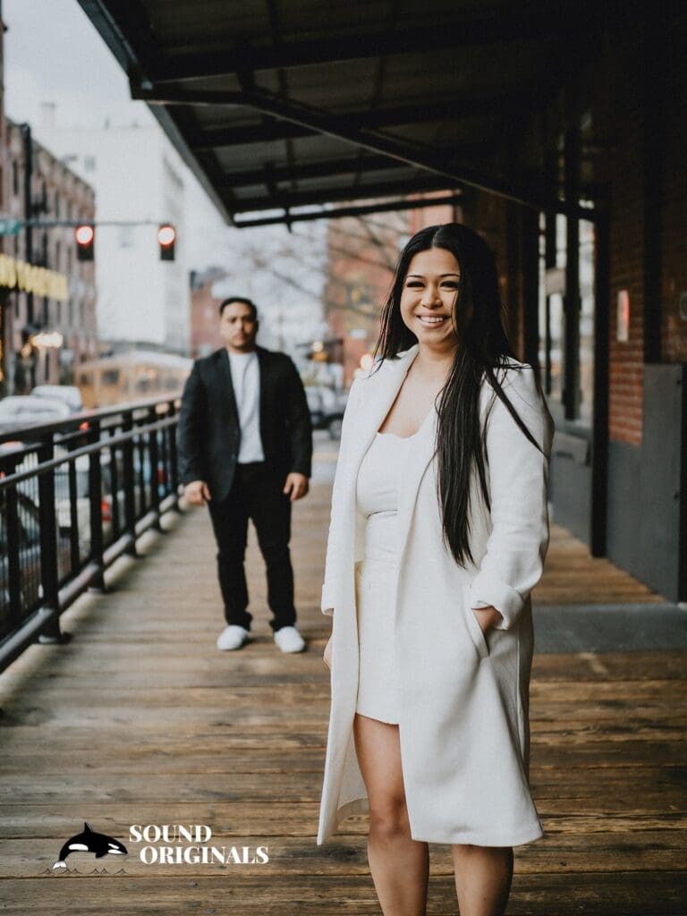 Keana + Barnaby Pearl District Engagement // Keana + Barnaby -