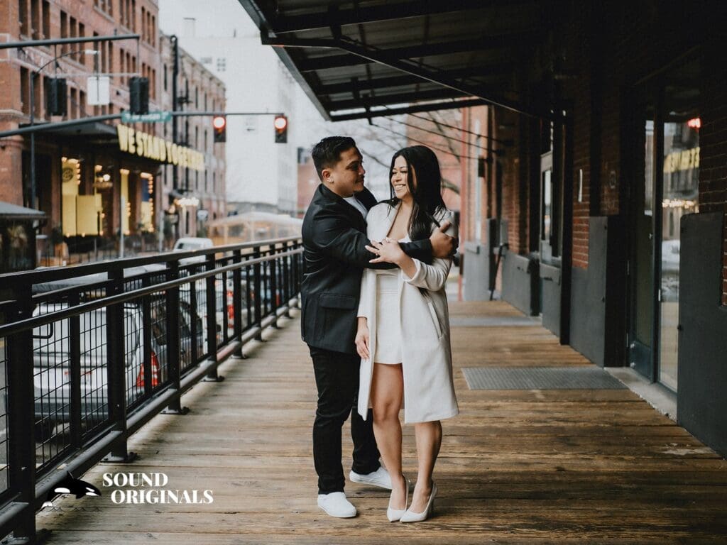 Keana + Barnaby Pearl District Engagement // Keana + Barnaby -