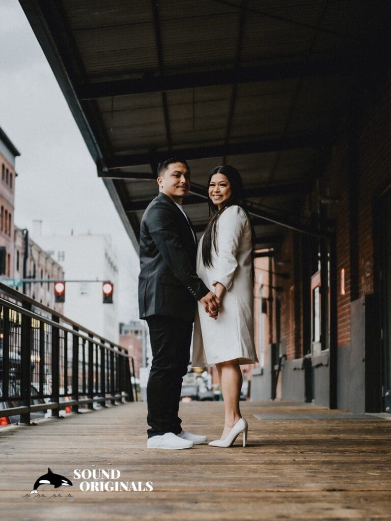 Keana + Barnaby Pearl District Engagement // Keana + Barnaby -